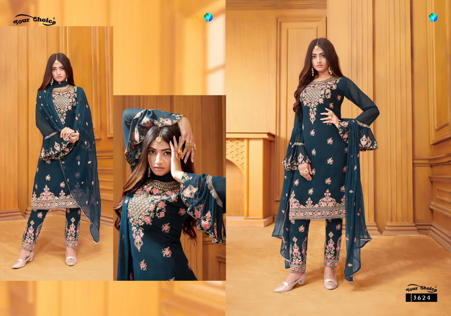 Shahnaz Blooming georgette Suits Collection Shahnaz Blooming georgette Suits Collection